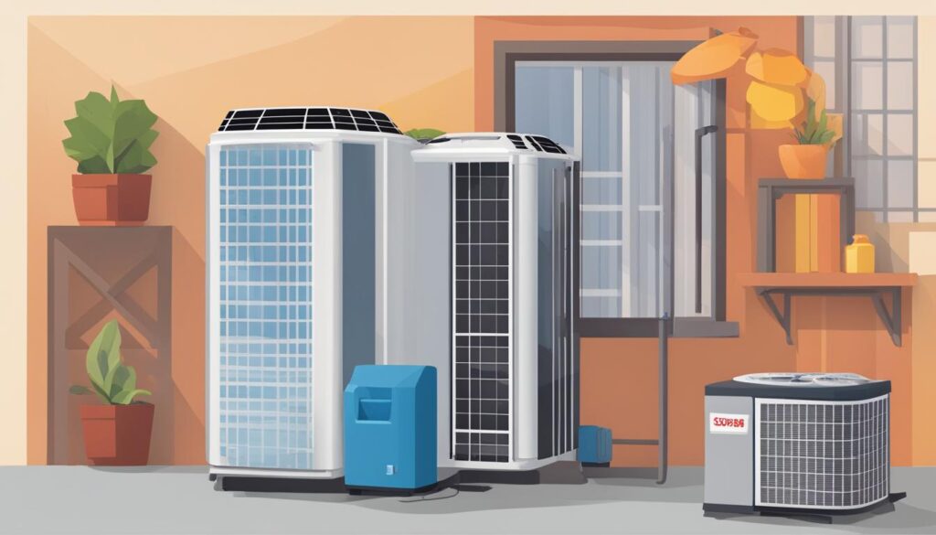 mobiele airco vs. split-systeem