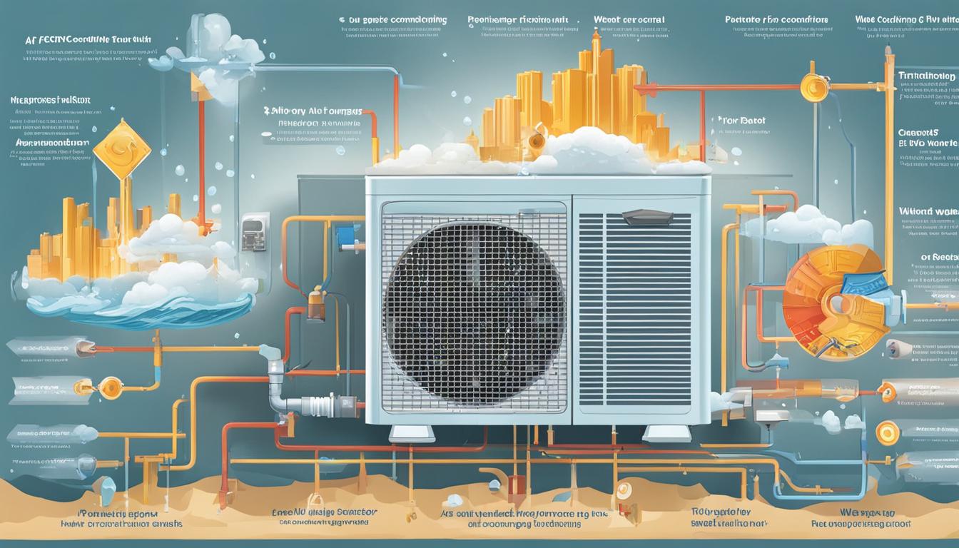 waarom lekt een airco water